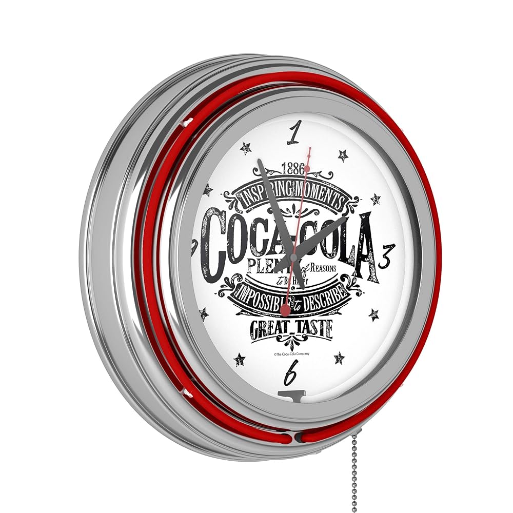 【訳あり！】70's コカコーラ Coca-Cola 掛時計 ウォールクロック Amazon.co.jp: coca cola コカコーラ レトロ ネオンクロック壁
